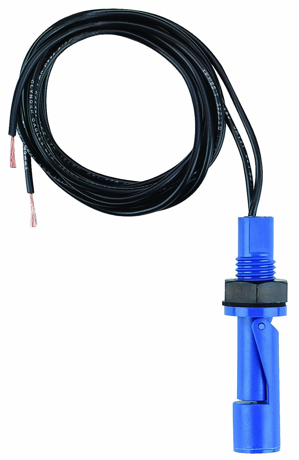 Dwyer WE Anderson Series F6 & F7 Horizontal Mount Level Switch, 0.55 min. Specific Gravity, 58-11 Thread int