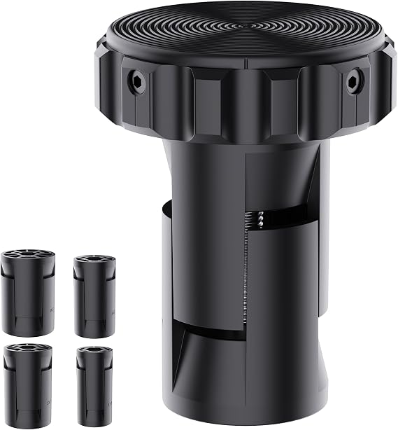 AirTag Bike Mount Hidden in Fork - Waterproof Anti-Theft Airtag Holder for Bicycle Frame Tubes (Fits 21-30mm/0.82-1.18in) w/Tools, Durable ABS & Steel, for Apple Tracker Mount, Stealth &Ultra-Secure