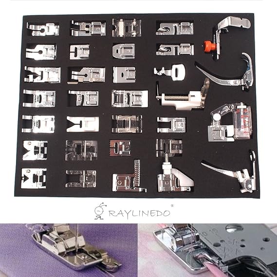 32 Piece Home Sewing Machine Foot Set