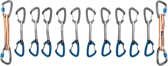 TRANGO Sport Climbing Package - Wiregate and Locking Quickdraw Set