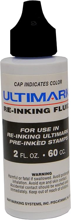 Ultimark Ink, 2 Oz. Bottle (Black)