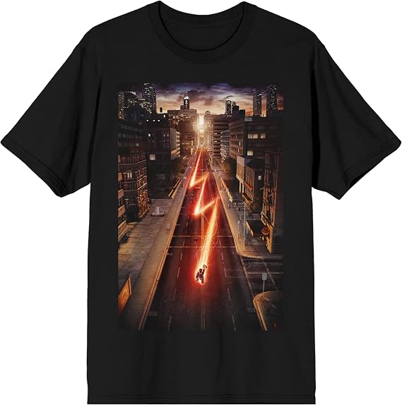 Flash Running Thru City Shirt XX-Large Black