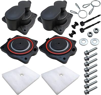 For HP6080 Air Pump Rebuild Complete Kit For Aqua-Safe AS500, for Aqua-Aire AA500, with White Switch