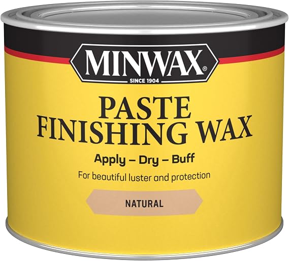 Minwax Paste Finishing Wax, Natural, 1 lb