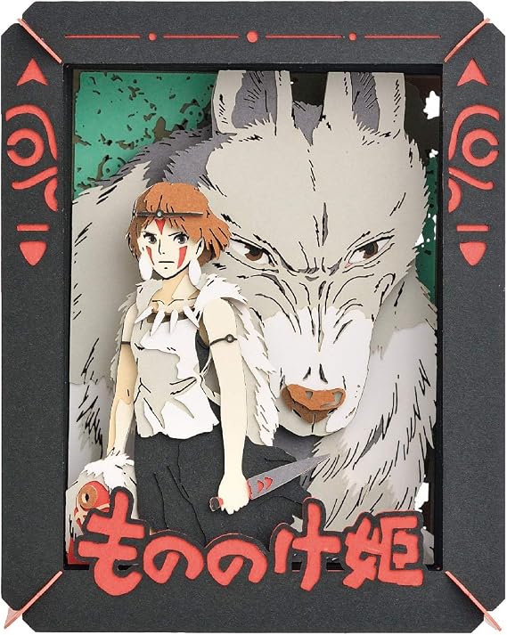 Ensky - Princess Mononoke - Princess Mononoke, Paper Theater Craft