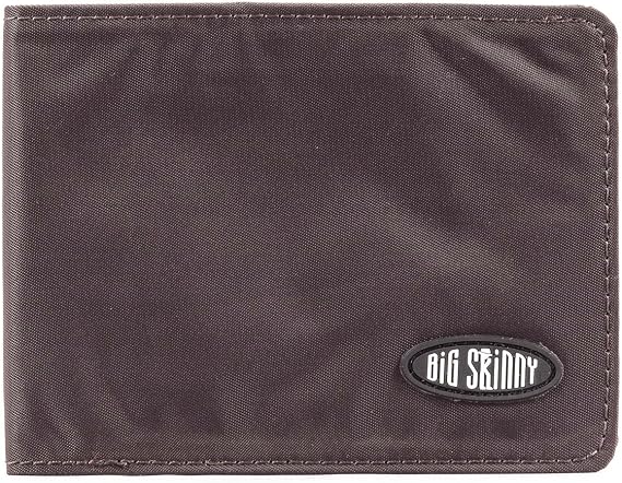 Big Skinny Men's Bifold Slim Wallet, holds up to 25 Cards