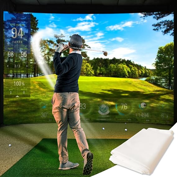 Impact Sports Golf Simulator Impact Screen, with Grommets