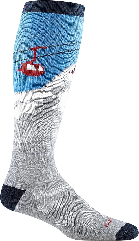 Darn Tough Men's Heady Yeti OTC Midweight with Cushion Sock (Style 8043) -