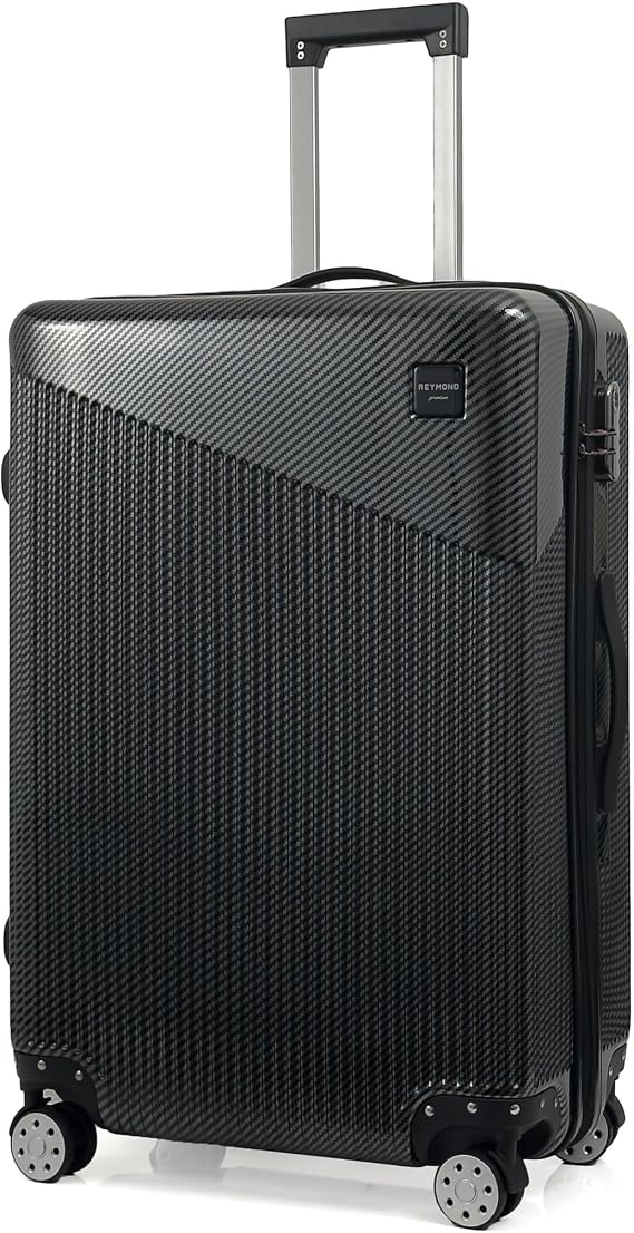 Polycarbonate Venus Aurora Series, Two-Way Silent Wheel, Telescopic Pull Handle, Travel Suitcase, Anthracite-Large Size