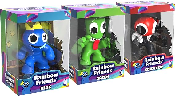 Rainbow Friends - Vinyl Figure 3-Pack (3 Vinyl Figures, Series 1) [Online Exclusive]