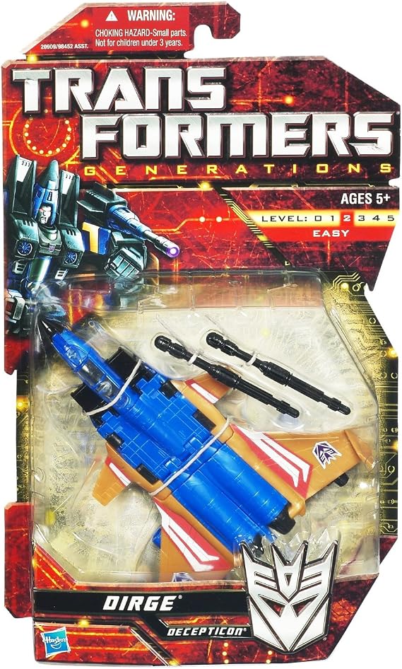 Transformers Generations: Decepticon Dirge Deluxe Class Action Figure