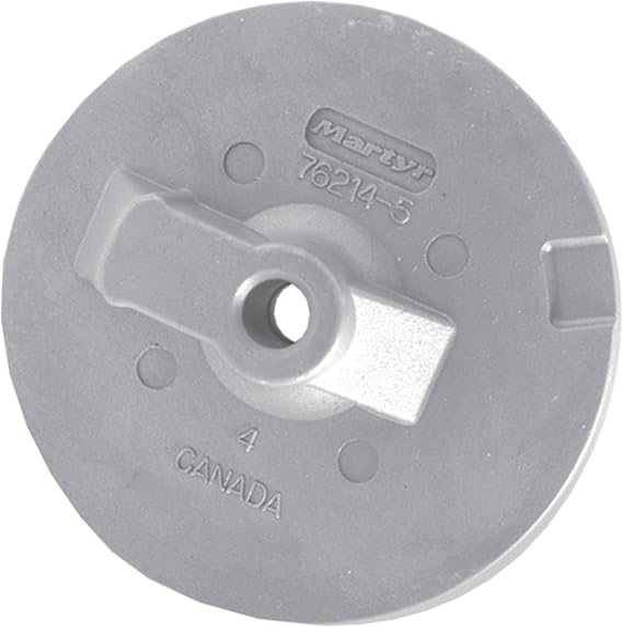 Martyr CM762145Z, Zinc Alloy New Generation Mercury/Mercruiser Anode- Replaces 76214