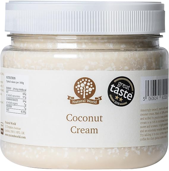 Nutural World - Coconut Cream (1kg) Great Taste Award Winner
