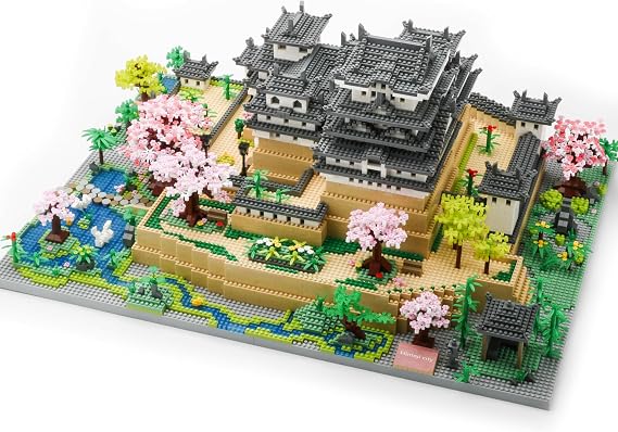 Micro Building Blocks Big Sets for Adults 10080 PCS Japan Himeji Castle