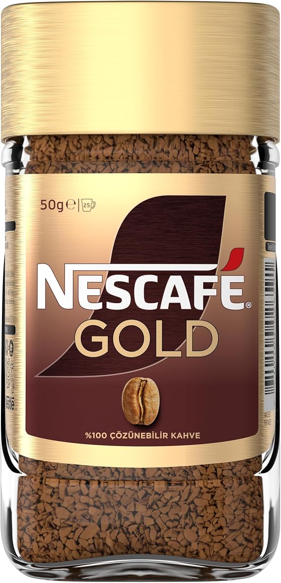 Nescafé Gold Soluble Coffee Jar, 50 g
