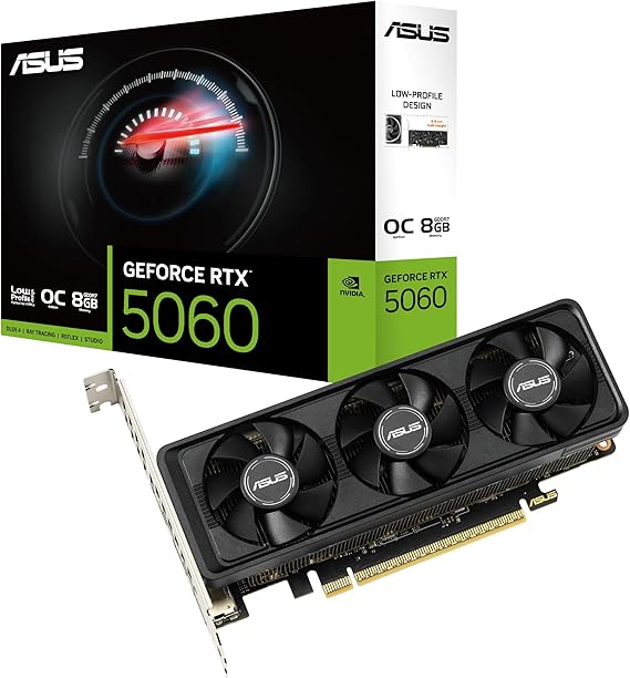ASUS GeForce RTX 5060 LP BRK 8GB GDDR7 OC Edition Ekran Kartı