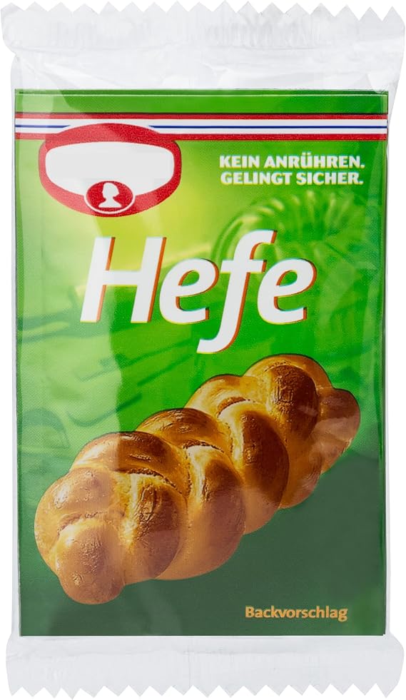 Active Dry Baking Yeast 4 x 7 g Sachets | Instant Yeast for Bread and Pastries | Imported by DFB