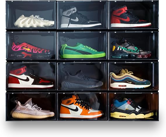 Crep Protect Ultimate Sneaker Crates 2.0 & Shoe Protector Spray (12 Crates + 1 Spray Can)