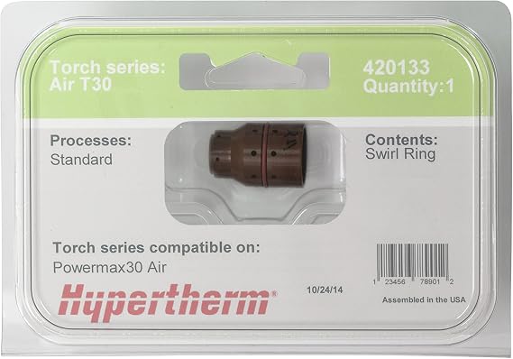 Hypertherm 420133 Swirl Ring Air T30