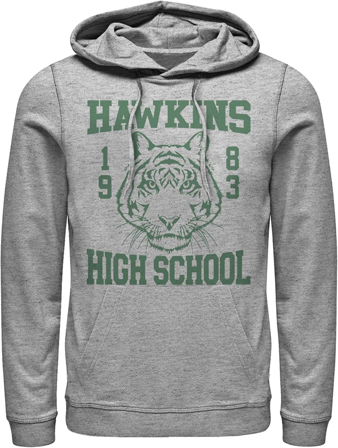 Fifth Sun Men's Stranger Things Hawkins High School Tiger 1983 Pull Over Hoodie