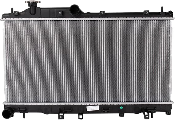 TRQ Radiator Aluminum Core 1 Row