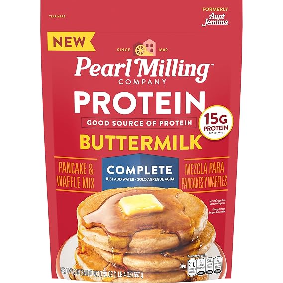 Pearl Milling Company Protein Pancake Mix, Single Pouch, 20oz
