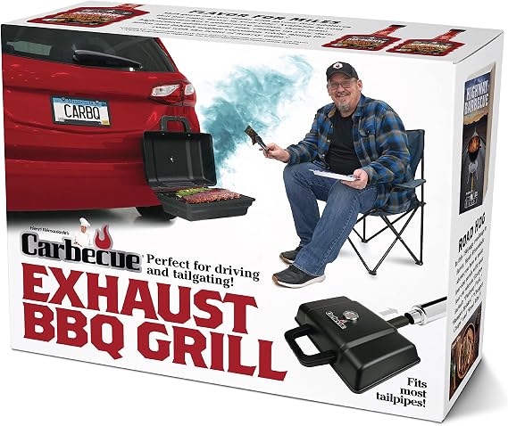 Prank-O Carbecue Prank Gift Box, Wrap Your Real Present in a Funny Authentic Prank-O Gag Present Box | Novelty Gifting for Pranksters, Holiday Gift Wrap