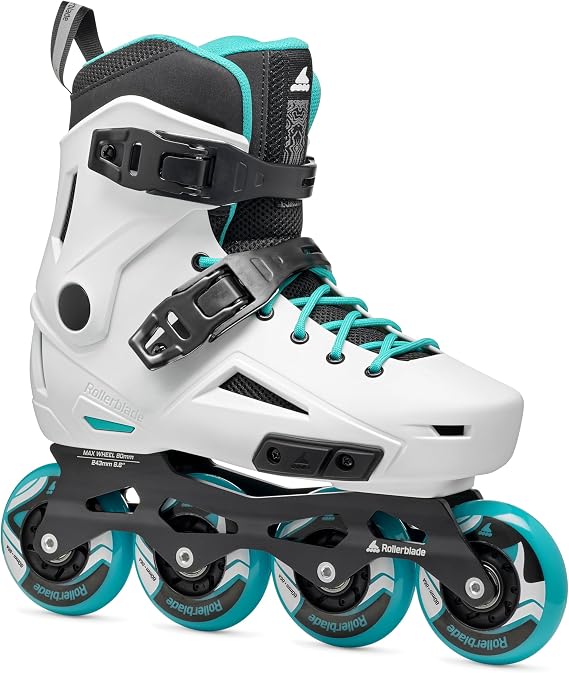 Rollerblade Lightning W Women's Urban Inline Skates White/Blue Water