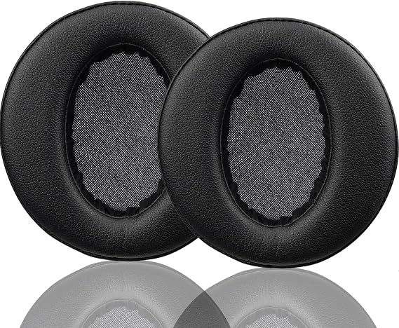 交換用イヤーパッド ソニー Mdr-xb950bt Mdr-xb950n1 Mdr-xb950b1 ヘッドホン対応 新しいソフトプロテインレザーと高密度メモリーフォームの組み合わせ 交換用イヤーパッドブラック