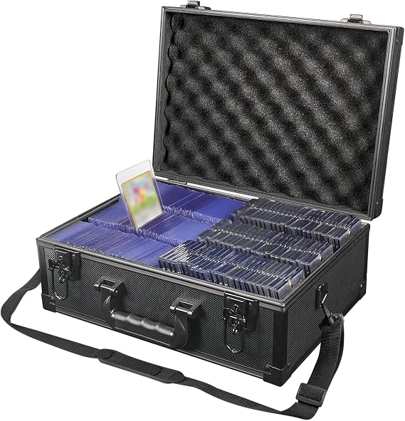 Toploader Storage Box, Sports Card Storage Boxes for Trading Cards,14.8 x 10.5 x6 inch,Top Loader Card Storage Hard Case, Top Loaders Holder/Holds 600+Toploaders