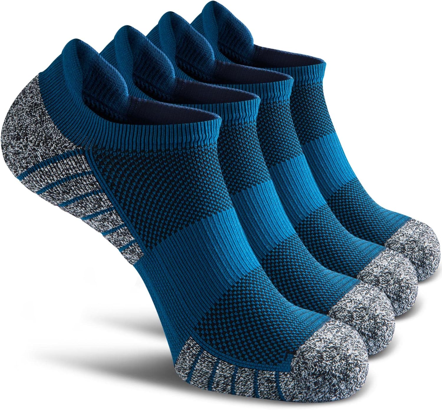 No Show Sports Compression Socks for Men and Women Circulation 48 Pack