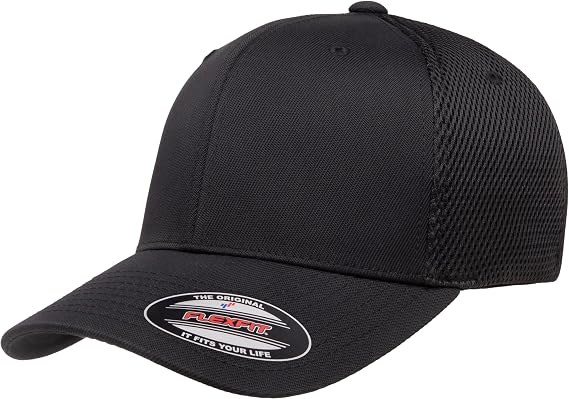 Flexfit Unisex Mesh Fitted 2-Tone Trucker Hat, One Size