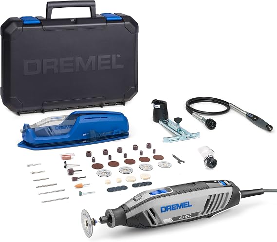 Dremel 4250 Corded 175W Rotary Tool Kit with Hard Case and Flex Shaft