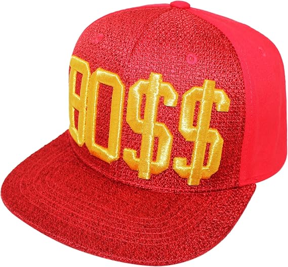 TOP Level Men's Adjustable Cotton Snapback Cap 5 (Various Unique Hat Designs Available)