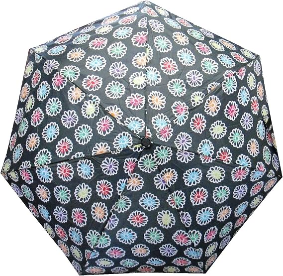 Totes Auto Open Auto Close Compact Umbrella,multi-color Floral