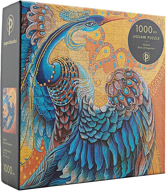 Skybird 1000 Piece Jigsaw Puzzle by Paperblanks (Birds of Happiness): Skybird Birds of Happiness Puzzle 1000 piece Jigsa