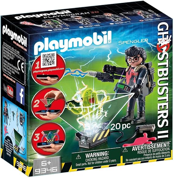 PLAYMOBIL 9346 Ghostbuster Egon Spengler Building Set