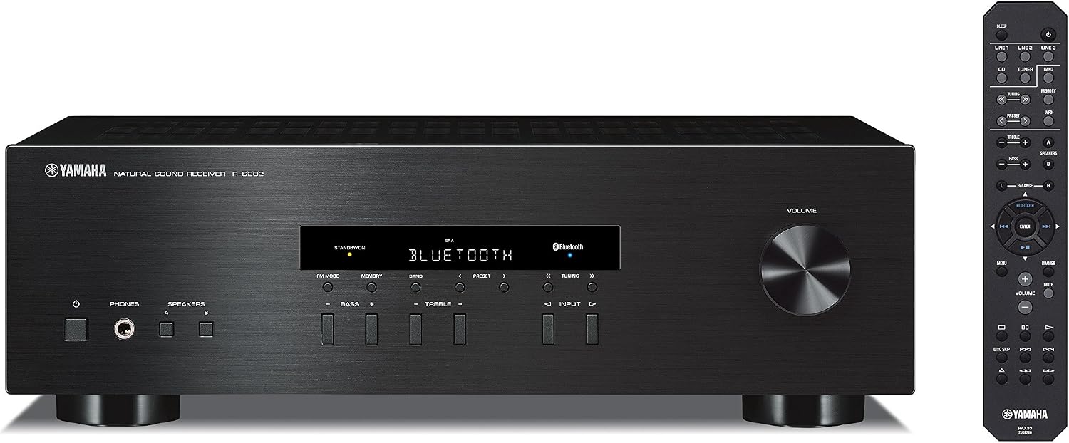 Yamaha R-S202BL Stereo Receiver