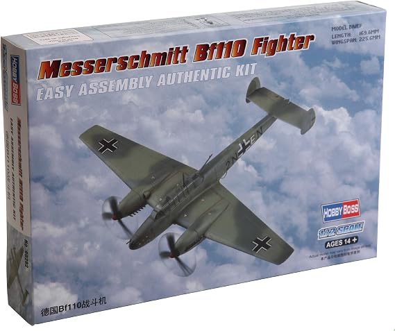 Hobby Boss Me BF 110 Fighter Easy Assembly Kit