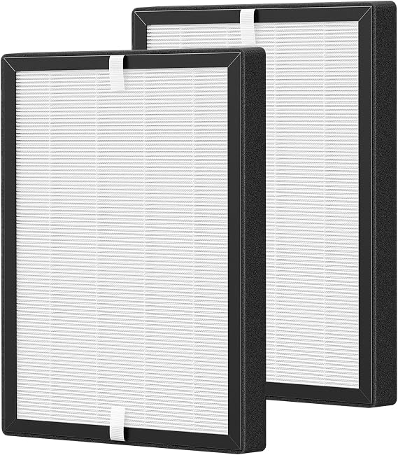 GL-FS32 Filter Compatible with MOOKA/KOIOS/Azeus GL-FS32 Air Purifi-er | 3-in-1 Filtration for Mooka GL-FS32 Replacement Filter, 2-Pack