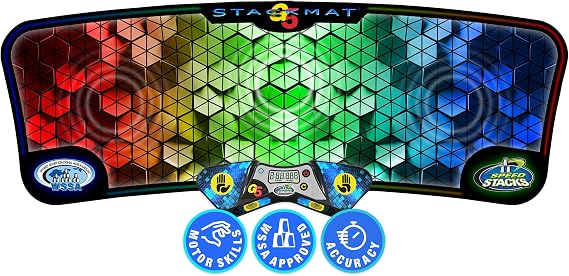 Speed Stacks | G5 Stackmat (Timer and Mat) | Accuracy to 0.001 Seconds, Batteries Included | Official Sport Stacking and Cubing Association Timer