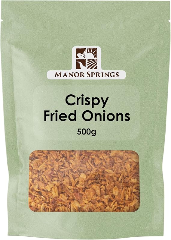 Crispy Fried Onions 500g by Manor Springs
