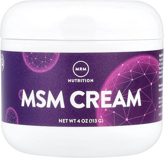 MRM MSM Cream with Vitamin A & D for Hands & Feet - 4 Oz