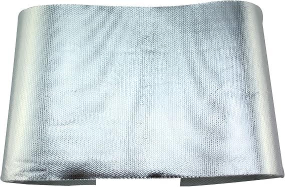 SWI Parts Starter Heat Shield (7" X 22" Wrap Kit W/2 Stainless Steel Zip Ties)