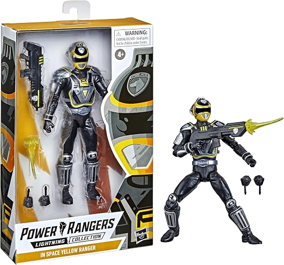 HTG Power Rangers Lightning SPD A Squad Yellow Action Figure