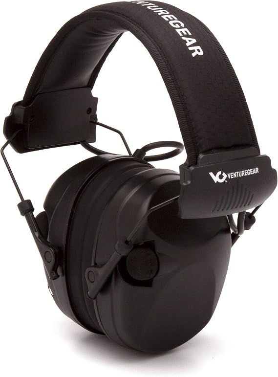 Pyramex VGPME20 Sentinel - NRR 26db Electronic Hearing Protector - Black