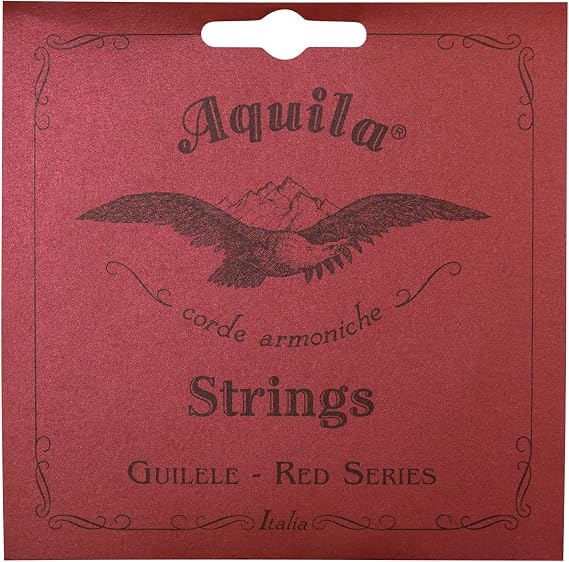 Aquila E-a-d-G-B-E Red Series Cordes Guitalele Set