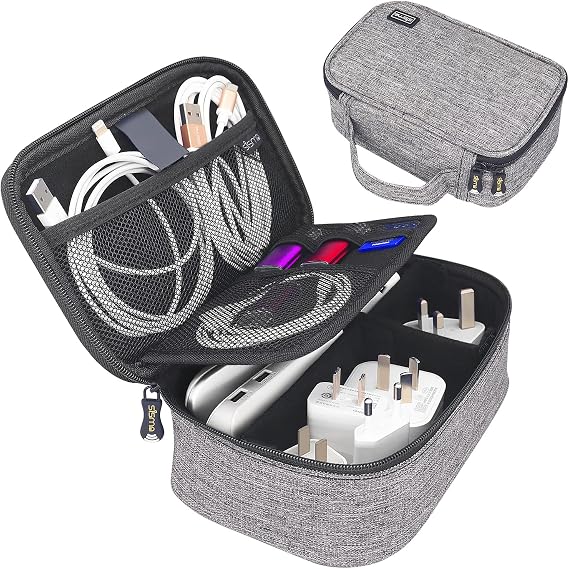 sisma Electronics Organizer Travel Tech Accessories Small Carrying Case