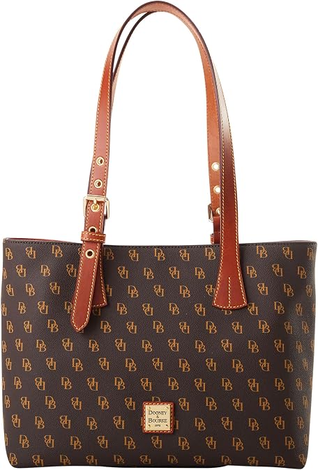 Dooney & Bourke Handbags for Women, Gretta Hanna Tote Bag with Zipper Compartment