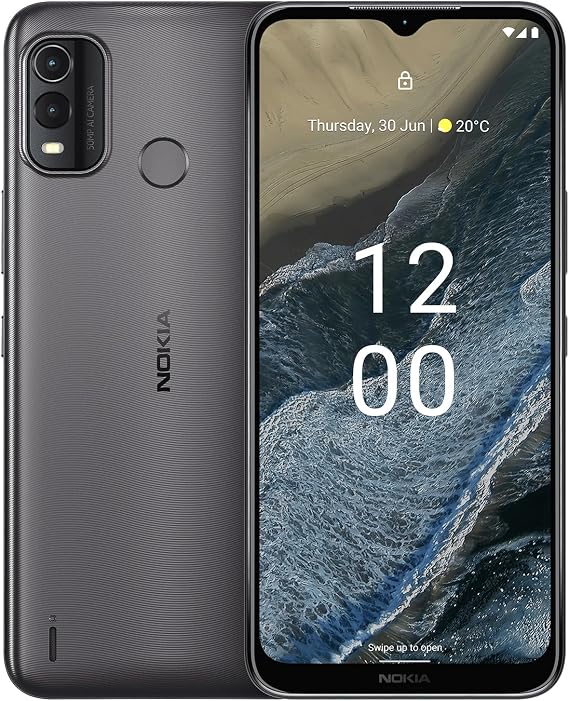 Nokia G11 Plus, Unlocked Android Phone, International Version, 64GB, Grey | Android 13 Upgrade, 3GB RAM, 6.52" 90Hz HD+ Display, 50MP Dual Camera, 8MP Front Camera, Not AT&T/Cricket/Verizon Compatible